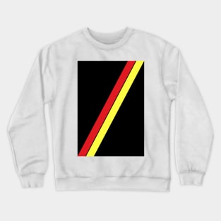 Retro Partick Thistle Black Red Yellow Sash 2000 Crewneck Sweatshirt